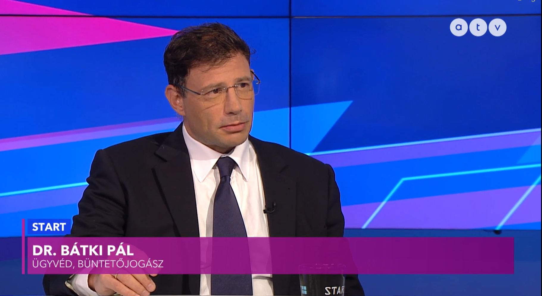 dr bátki pál büntetőjogász atv interjú